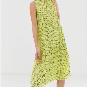 Mango Polka Dot Dress